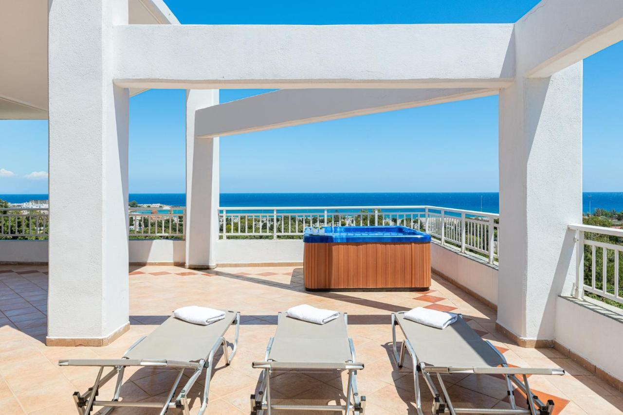 Amazing Apartments With Sea View In Rhodes Town Rhodes City Zewnętrze zdjęcie